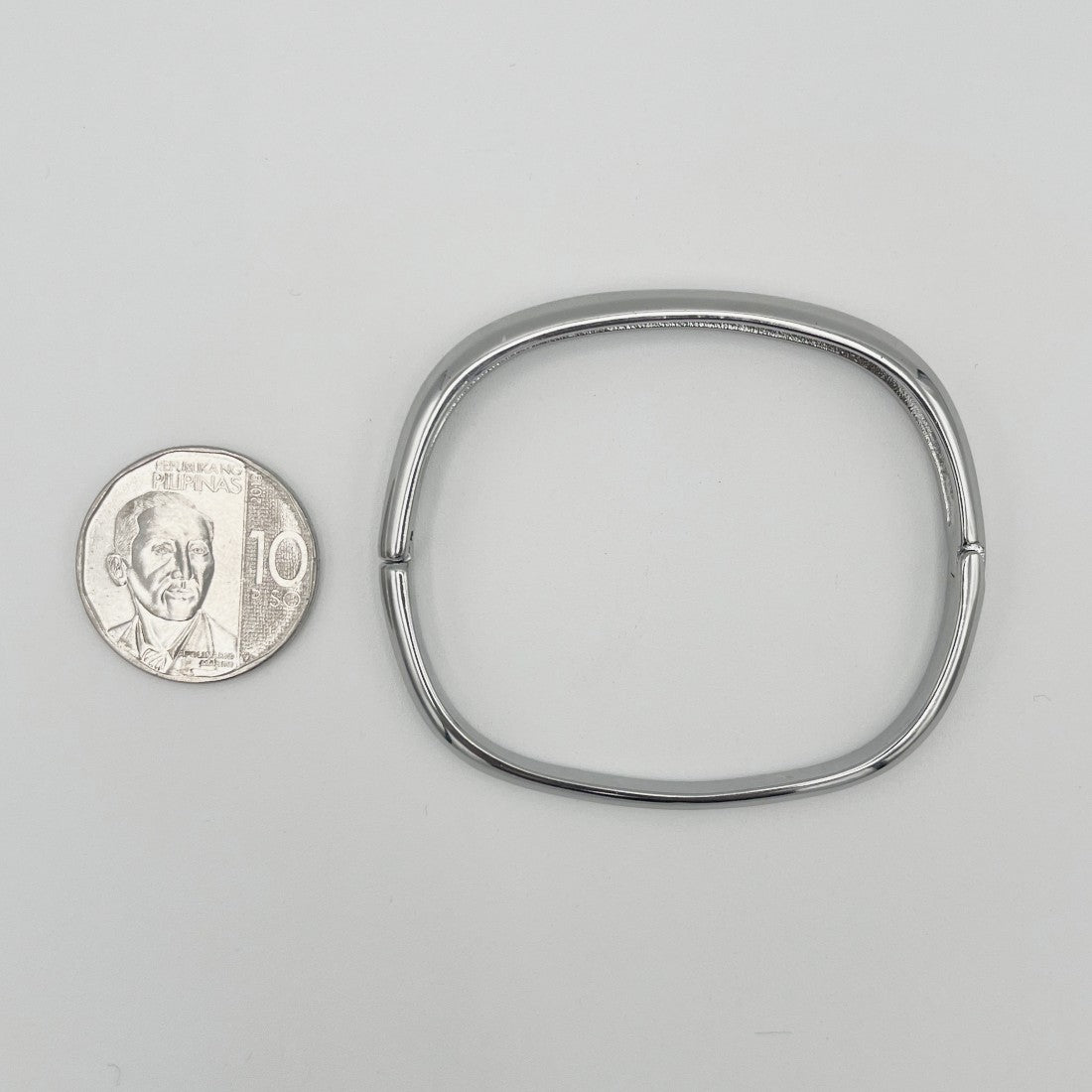 Sadie Silver Bangle