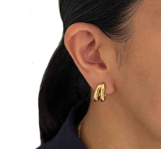 Mia Earrings (Gold)